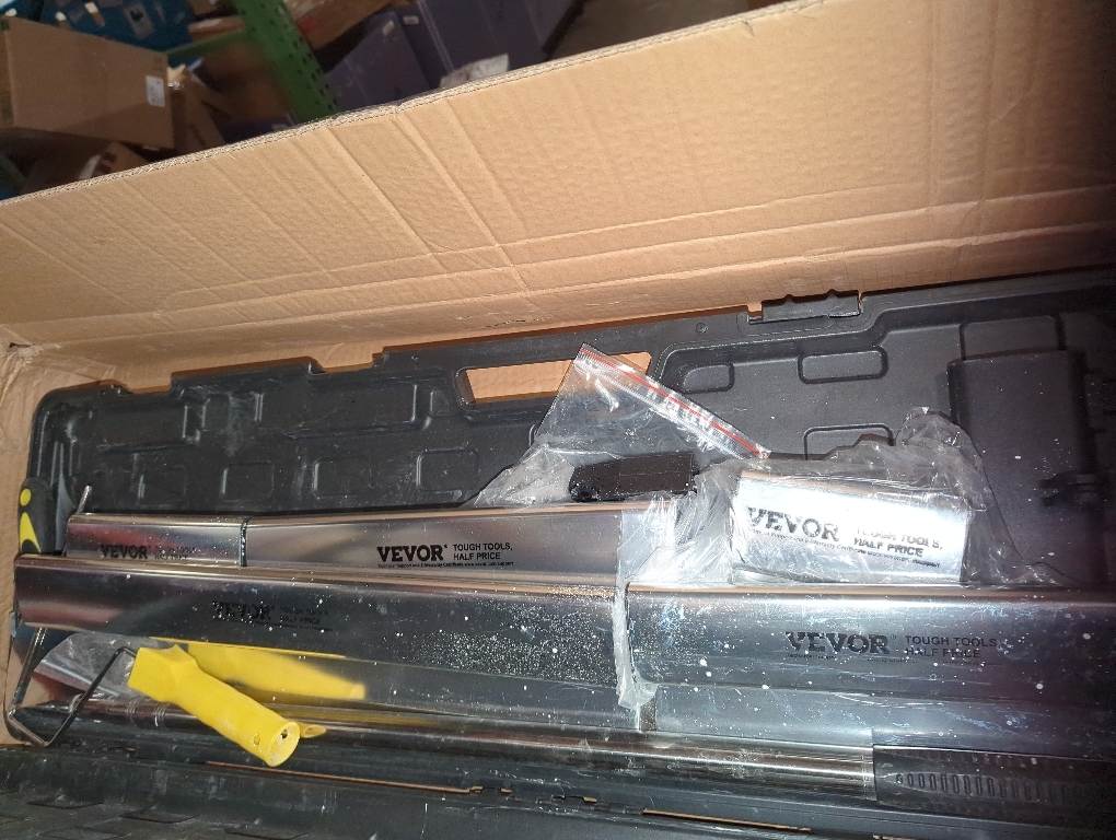 VEVOR Drywall Skimming Blade Set (10/16/24/32/40 inch) with 34-81.6 inch Extension Handle, Professional Stainless Steel Knife for Gyprock, WallBoard, and Plasterboard Skim Coating