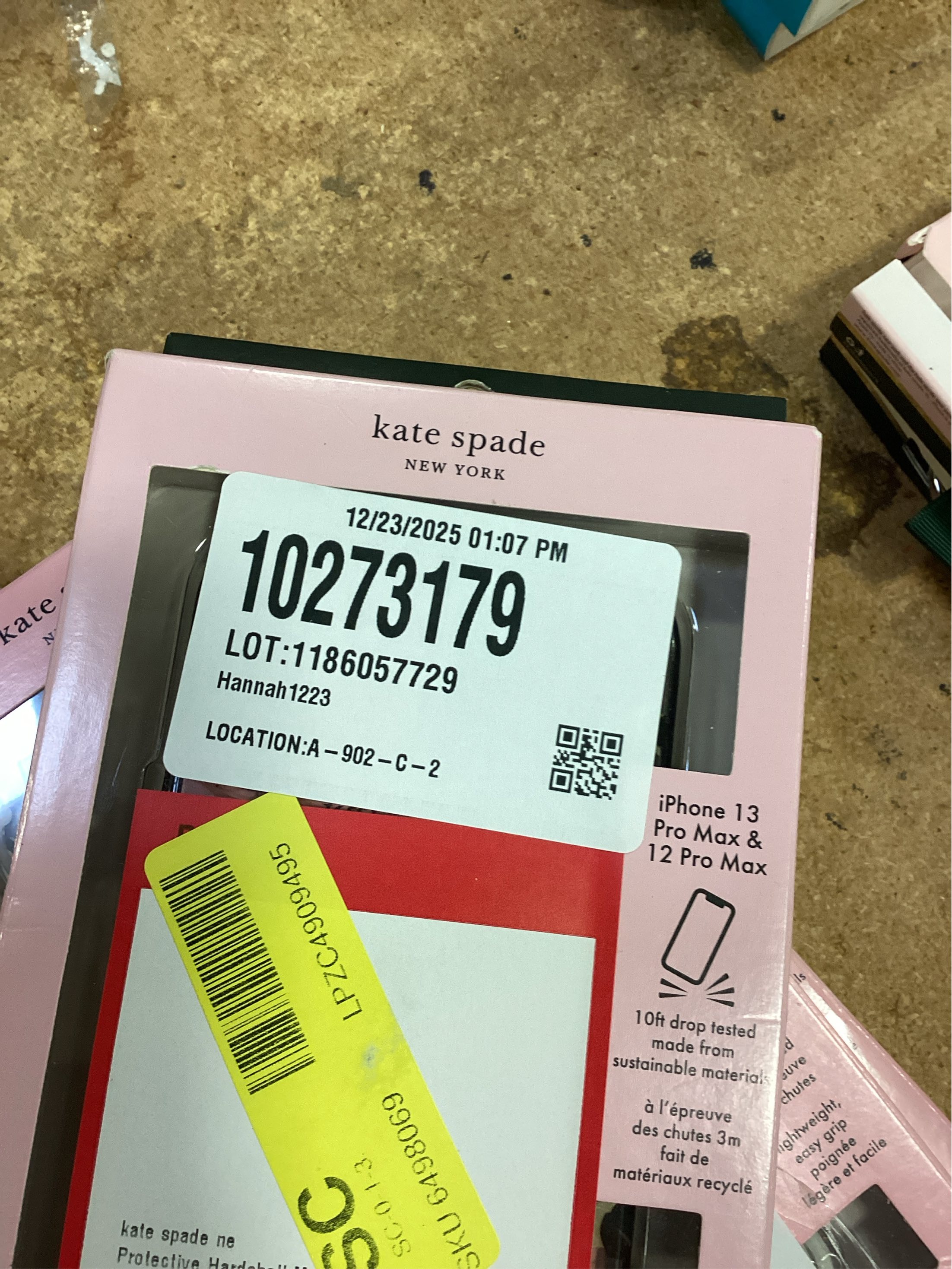 Kate Spade New York Apple iPhone 13 Pro Max/iPhone 12 Pro Max Hardshell Case