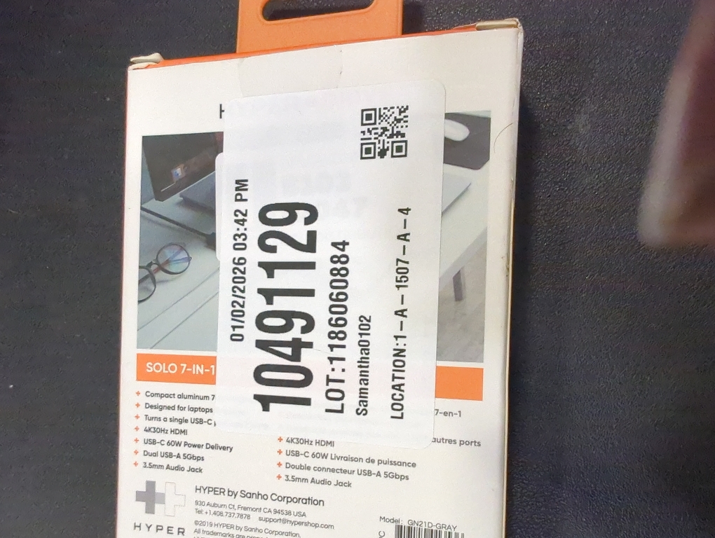 Sanho HyperDrive 7-in-1 Hub for MacBook and USB-c Devices - Space Gray - All