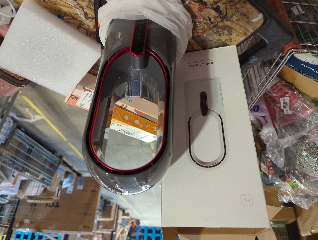 Untested ...Desk Fan Bladeless, 11.8 Inch Office Fan Small, Quiet, 3 Speed Adjustment, Touch Control, Easy to Clean, Desk Fans Small Quiet, Ideal for Office, Living Room, Bedroom
