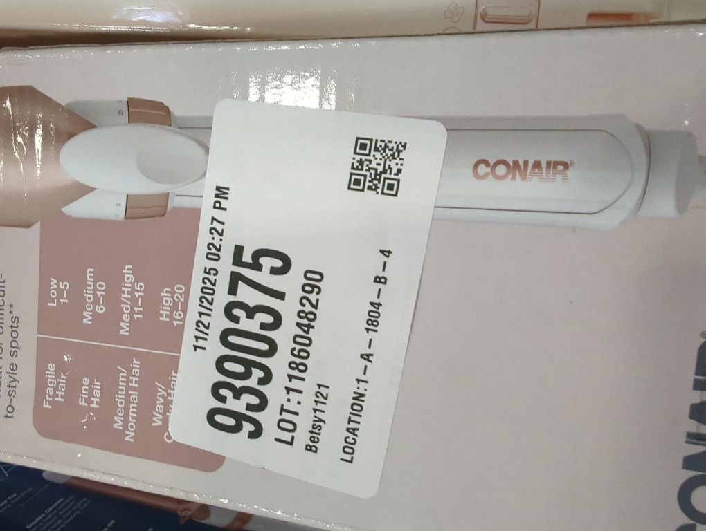 Conair Double Ceramic Rosegold Curling Iron