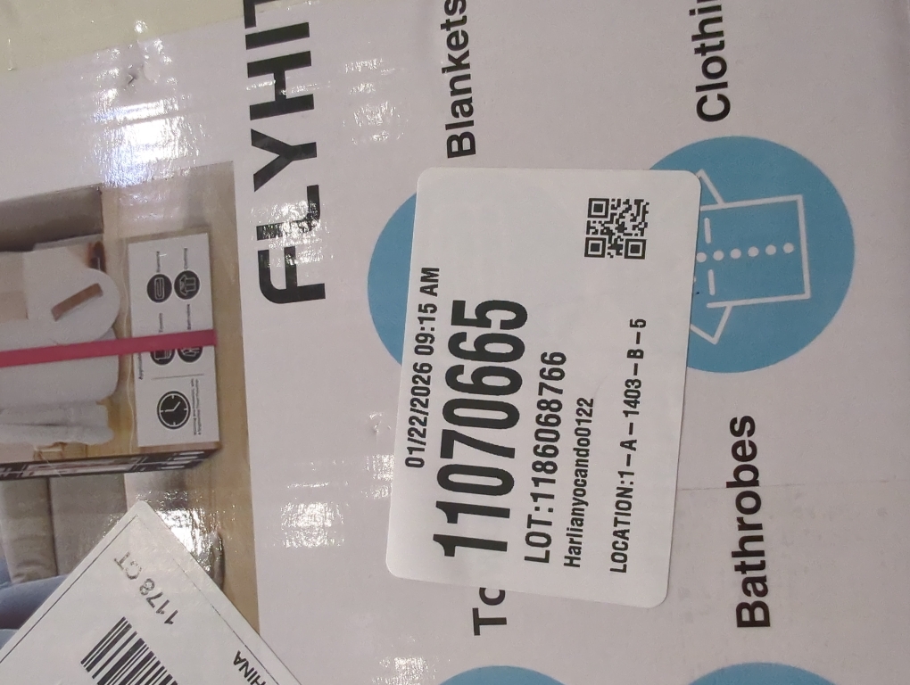 FLYHIT Large Towel Warmer for Bathroom - Heated Towel Warmers Bucket, Wood Handle, Auto Shut Off, Fits Up to Two 40X70 Oversized Towels, Bathrobes, Blankets, for Mother's Gifts, White