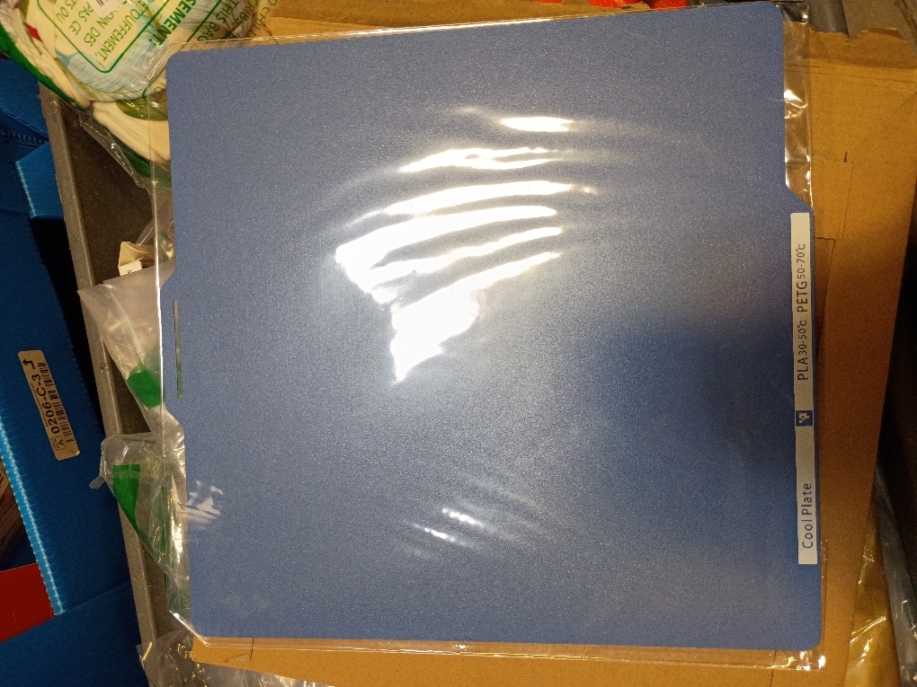 YOOPAI Cold Build Plate for Bambu Lab X2D/P2S/A1/X1C/P1P/P1S/X1E, Blue | 257x257mm, Double-Sided Room-Temperature Printing, UltraTack Coating High Adhesion Low-Temperature Printing