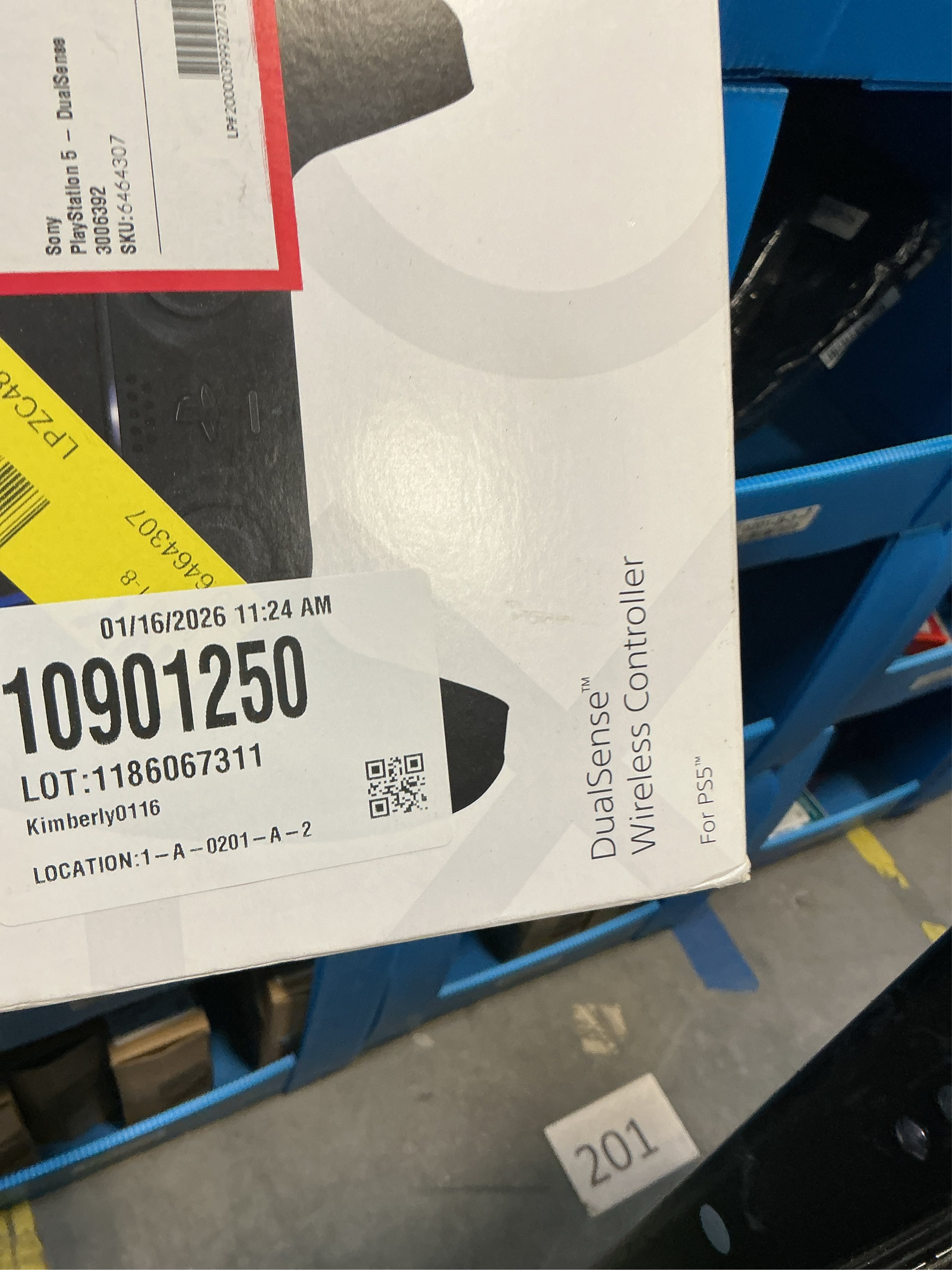 Sony PlayStation 5 DualSense Wireless Controller - Midnight Black - Blue - ONE SIZE