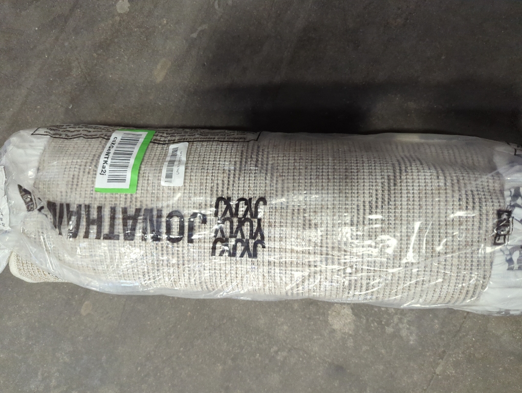 JONATHAN Y Cami Diamond Shag White/Gray Runner Rug, 2x8, Moroccan, Bohemian, Contemporary, Easy-Cleaning for Living Room, Bedroom, Kitchen, Pet Friendly, Non-Shedding (MOH410A-28)