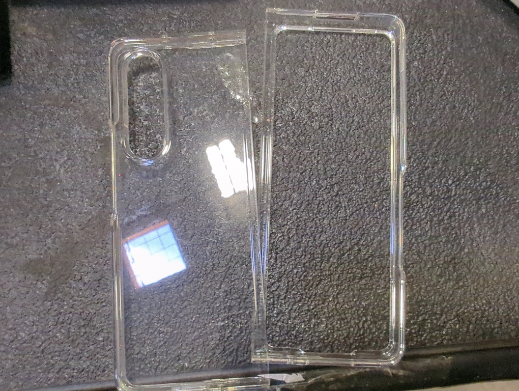 Galaxy Z Fold3 5G Clear Phone Case