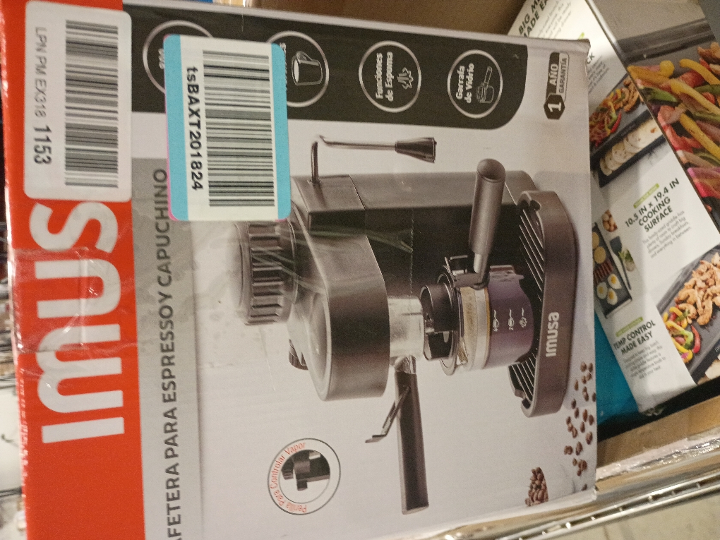 IMUSA Plastic Manual Espresso Machine