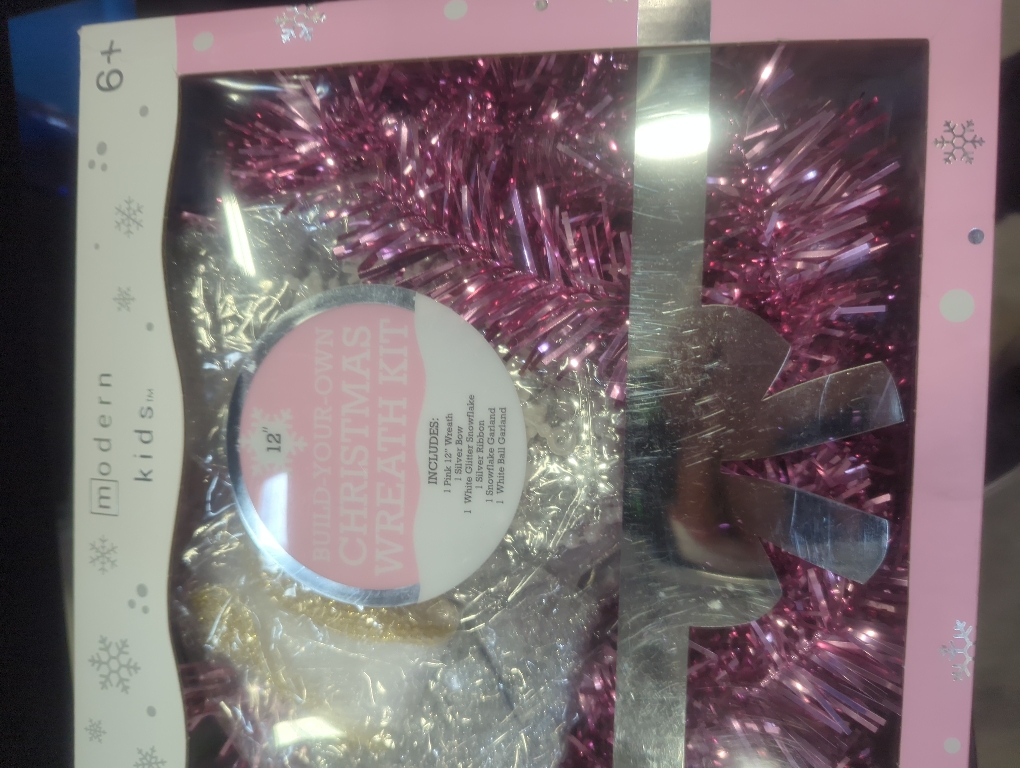 Modern Build Your Own Christmas Wreath Kit