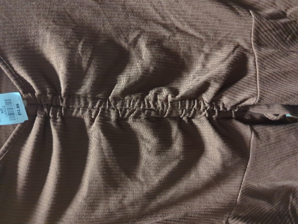 Size large Capella USA juniors crop top long sleeve