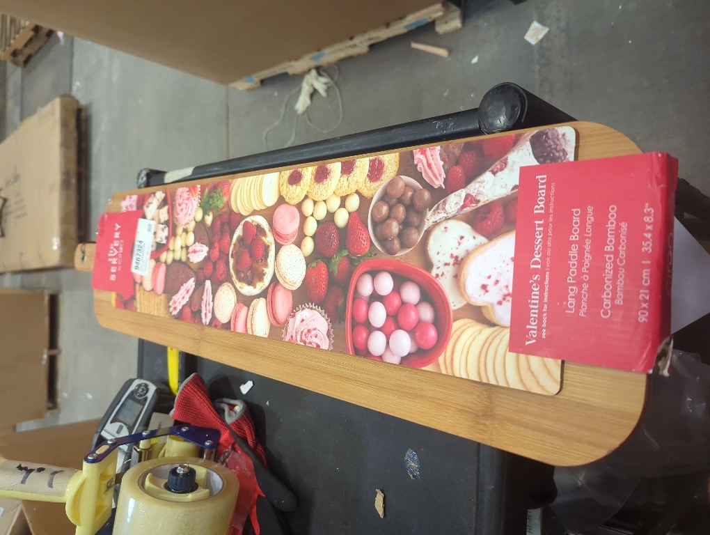 Size 90x21 Cheese Platters Party Serving Tray - Avoids Greasy Messes Built-In Handle Bamboo Disposable Charcuterie Board