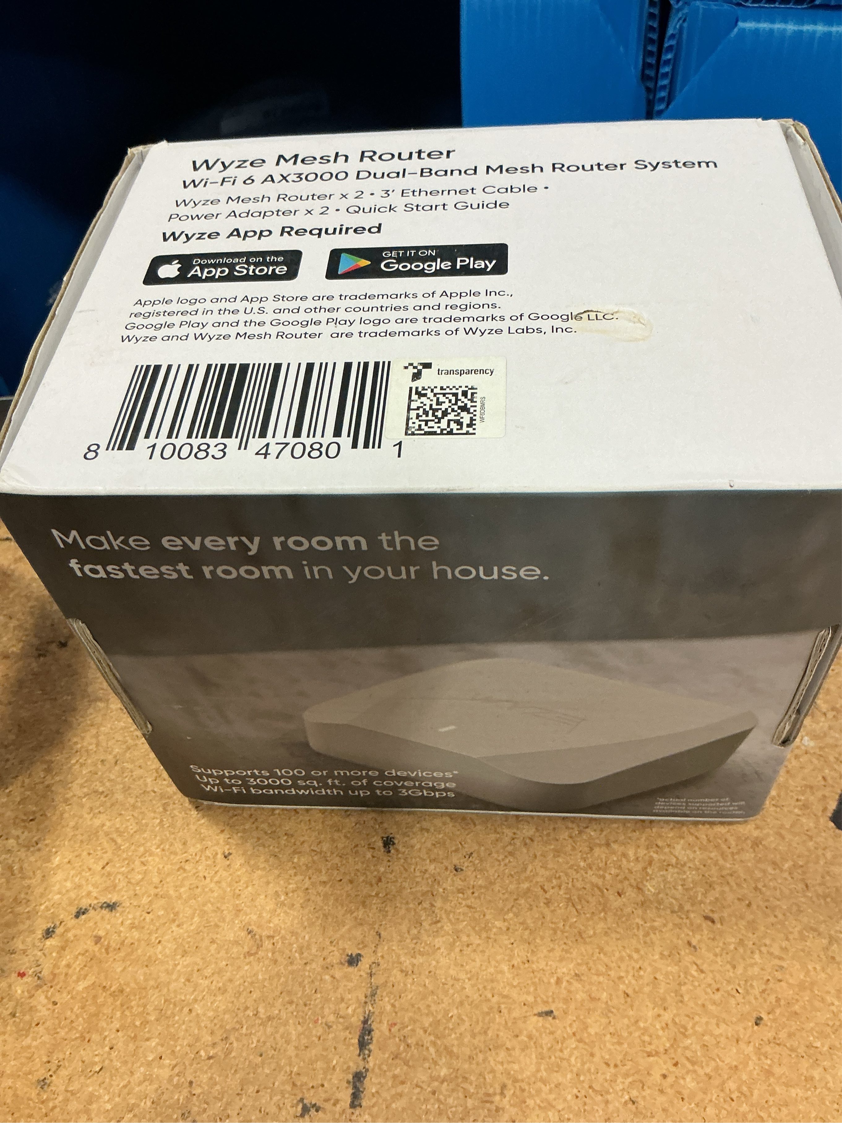 AX3000 Dual-Band Wi-Fi 6 Mesh, Covers 3000 Sq. ft, Replaces Router  Extender, Wired Backhaul, 2x 1 Gbps ports (2-pack)