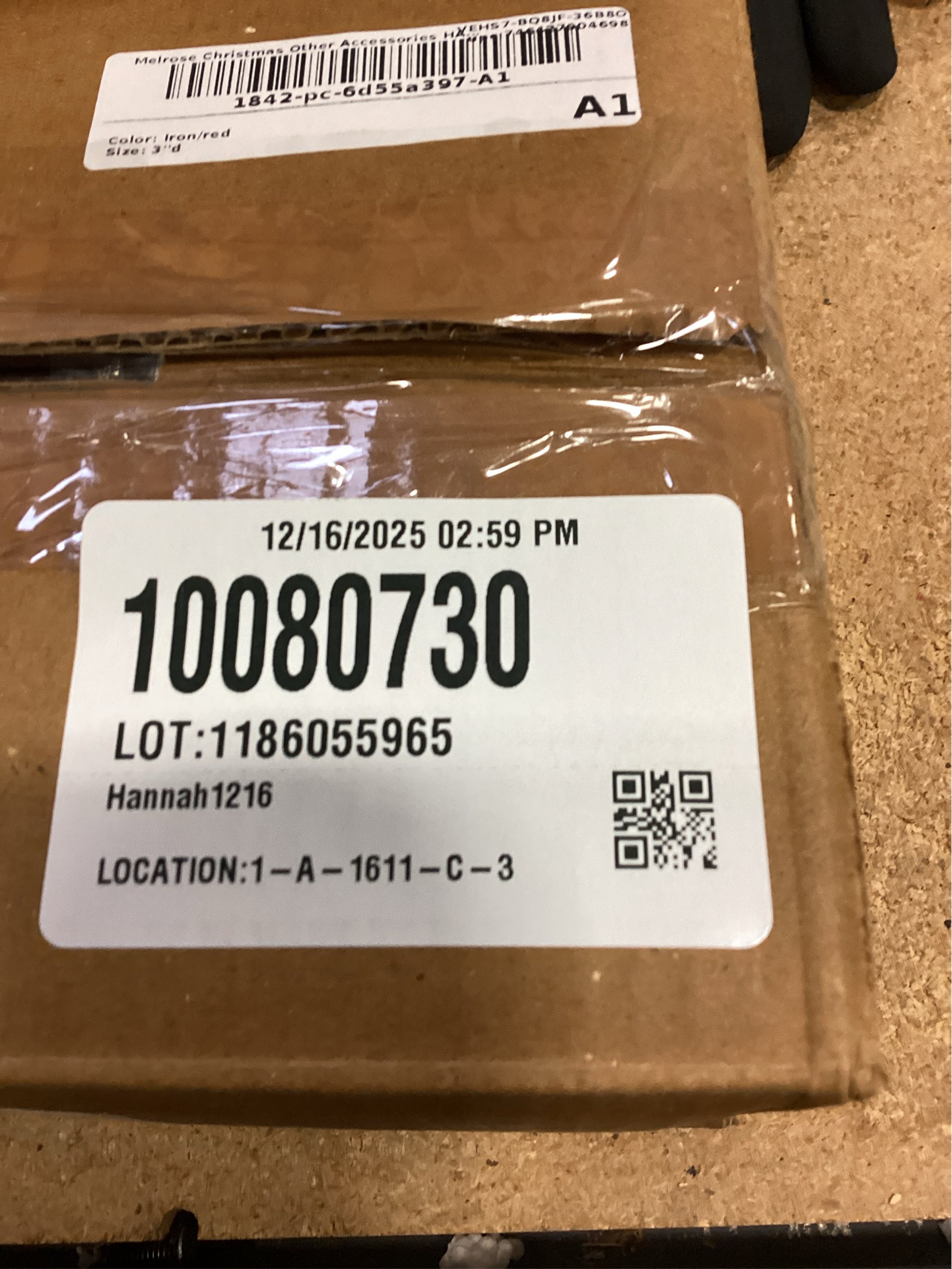 Melrose International LLC Ball Ornament (Set of 6) 3D Iron