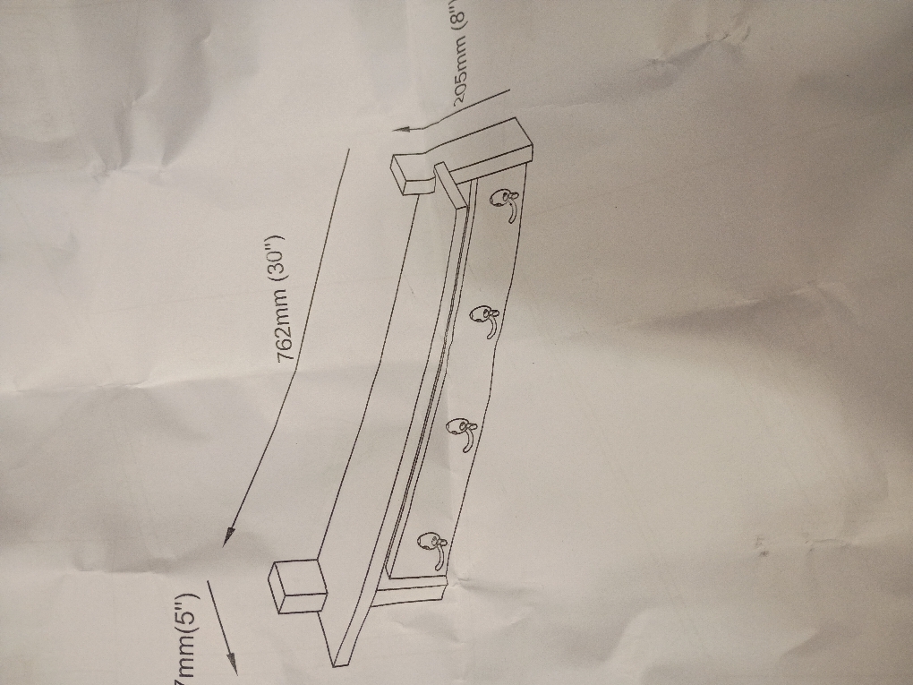 Homode Wall Coat Rack With Shelf, Wood Entryway Hanger With Hooks, Small Floating Pegs for Hanging Coats, Hats, Purses, Backpacks, Black