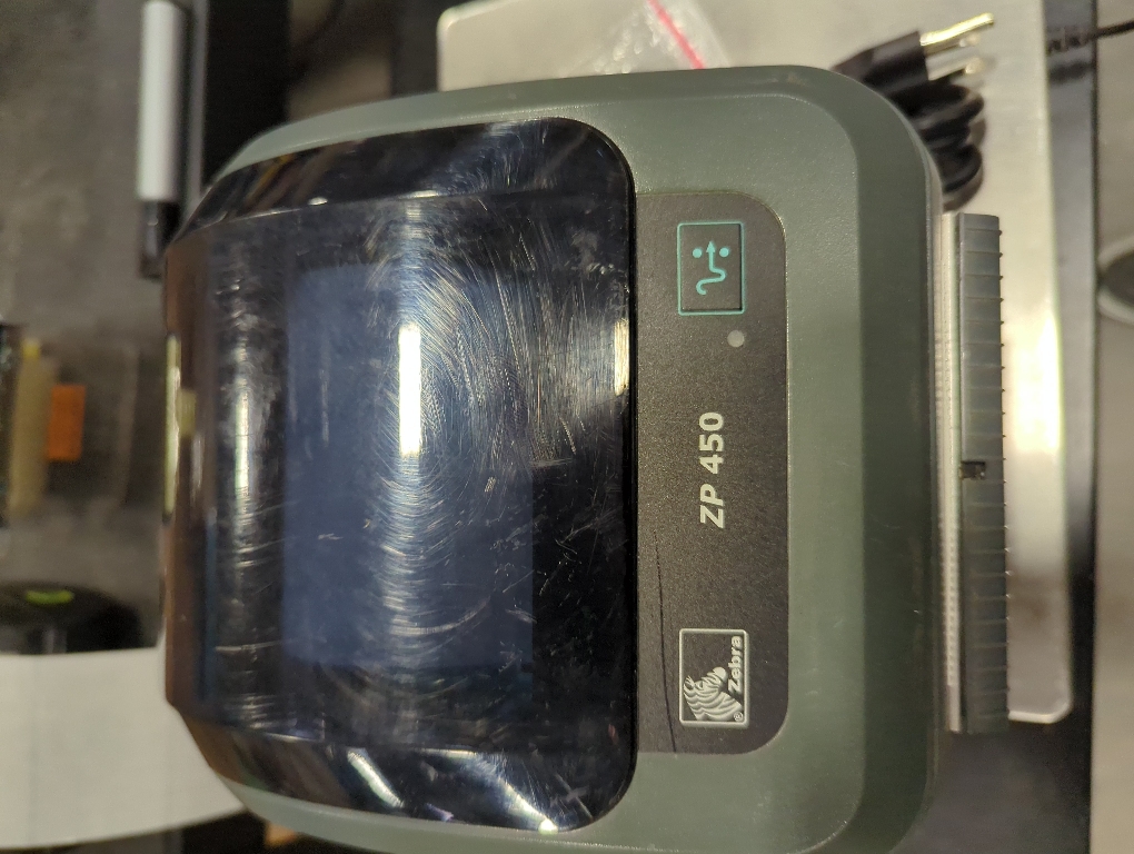 ZEBRA ZP 450 Label Thermal Bar Code Monochrome Printer ZP450-0501-0006A