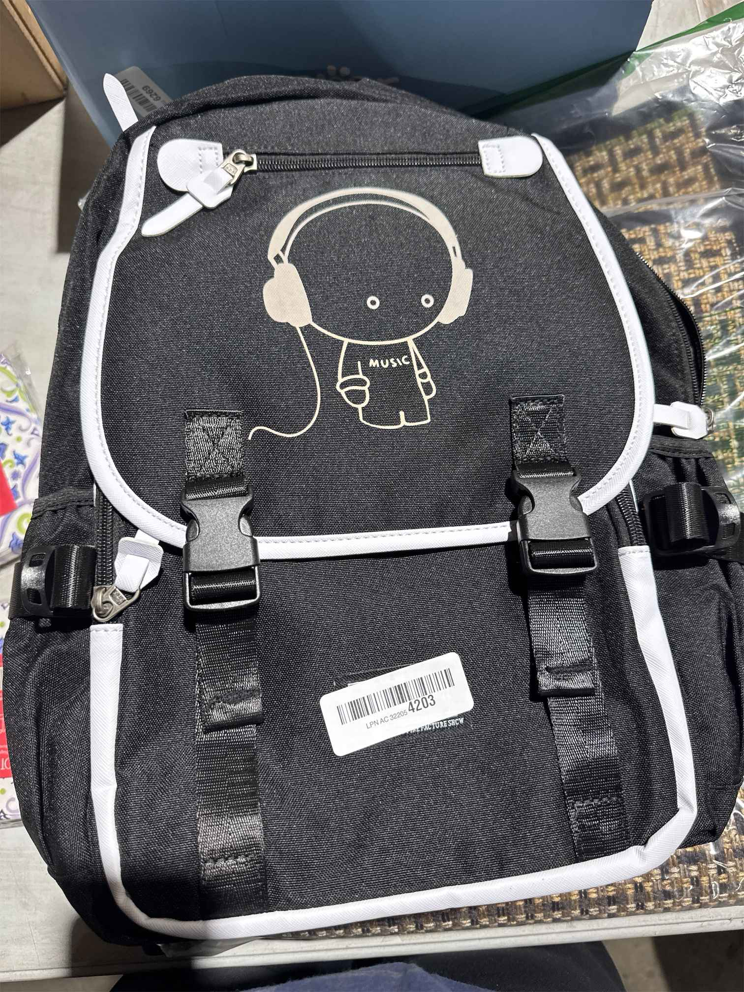 Asge Large 3 Piece Backpack Set - Boys & Girls Teenage Reflective Waterproof School Satchel for Travel & Outdoor