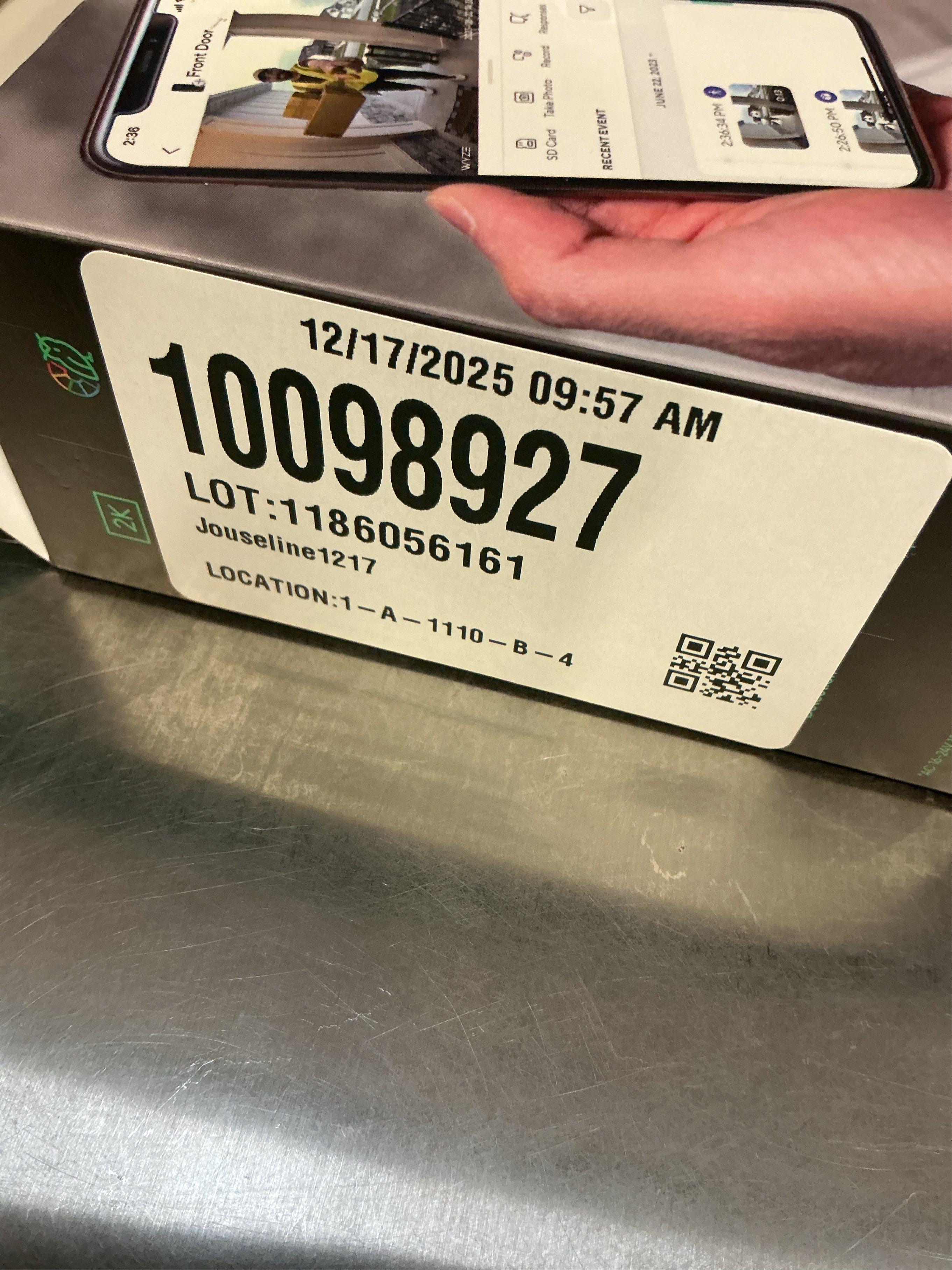 WYZE Wired Doorbell Camera v2(existing doorbell Wiring Required), 2K Security Video Doorbell, Color Night Vision, 2-Way Audio, Package Monitor, Works with Alexa & Google Assistant. Free Expert Setup