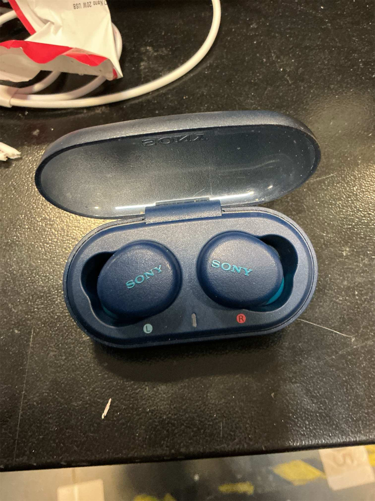 Sony WF-C510 Truly Wireless in-Ear Bluetooth Earbud Headphones with up to 22-Hour Battery, Multipoint-Connection, Mic and IPX4 Water Resistance, blue -