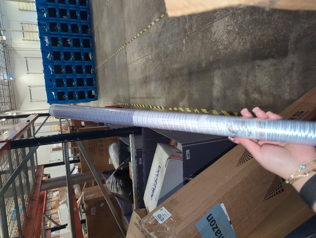 LUTE Reeded Glass Window Privacy Film, Frosted Glass Film, Removable 3D Decorative Decals Sun Blocking Anti UV Door Window Cover, No Glue Static Cling Vinyl for Bathroom Home Office, 35.4 x 118.1