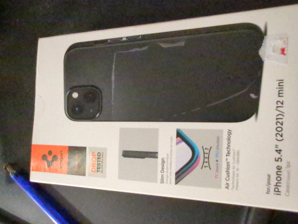 Spigen Thin Fit Designed for iPhone 12 Mini Case (2021) - Black