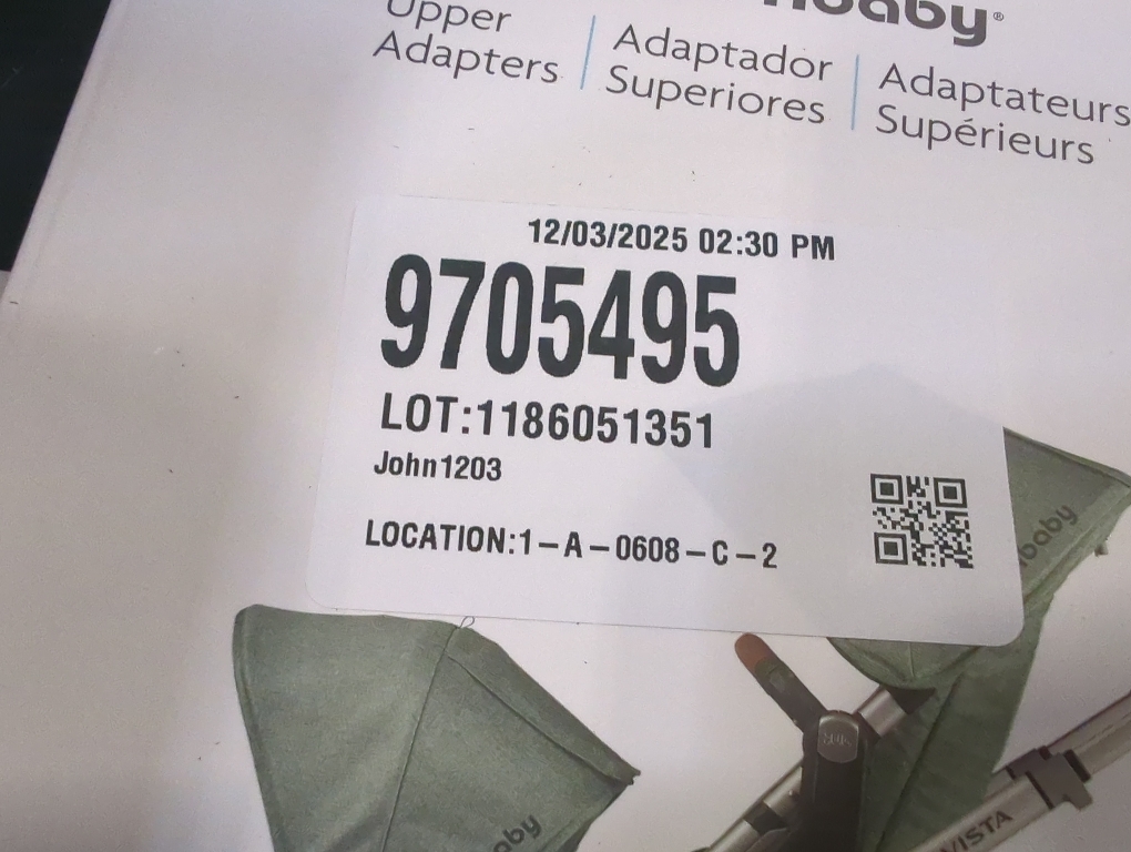 UPPAbaby VISTA Upper Adapters (for VISTA 2015-later)