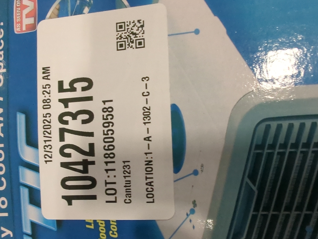 Ontel Arctic Air Portable Air Conditioner Cooler Humidifies Purifies LED Lights