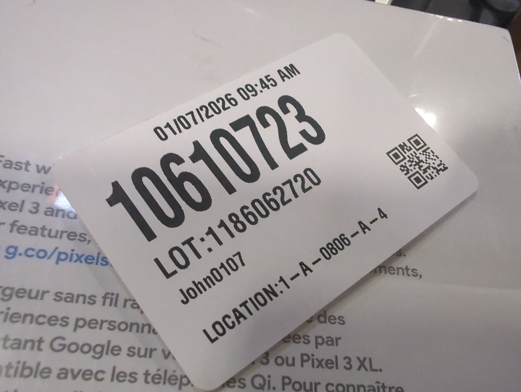 Google Pixel 3/3 XL Qi Wireless Charging Stand - White