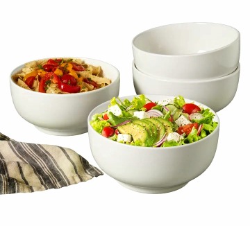 Denmark 4-piece White All Purpose Bowls ONE BOWL MISSING