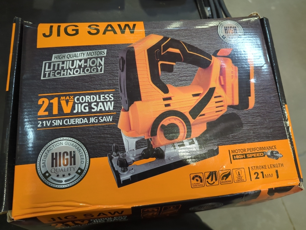 JEXUGK Cordless Jigsaw, Battery Jig Saw