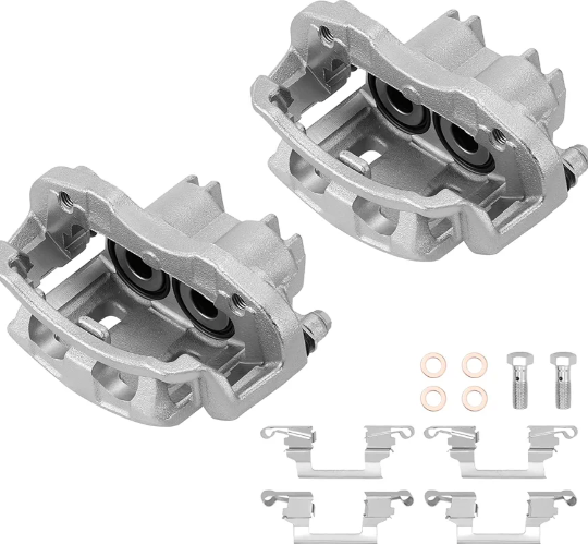 Rear Brake Caliper Assembly Replaces for 18-B4752 18-B4753, Compatible with Ford Excursion 2000-2005 5.4L 6.0L 6.8L, F-250 F-350 Super Duty 2000-2004, 2-PC Set