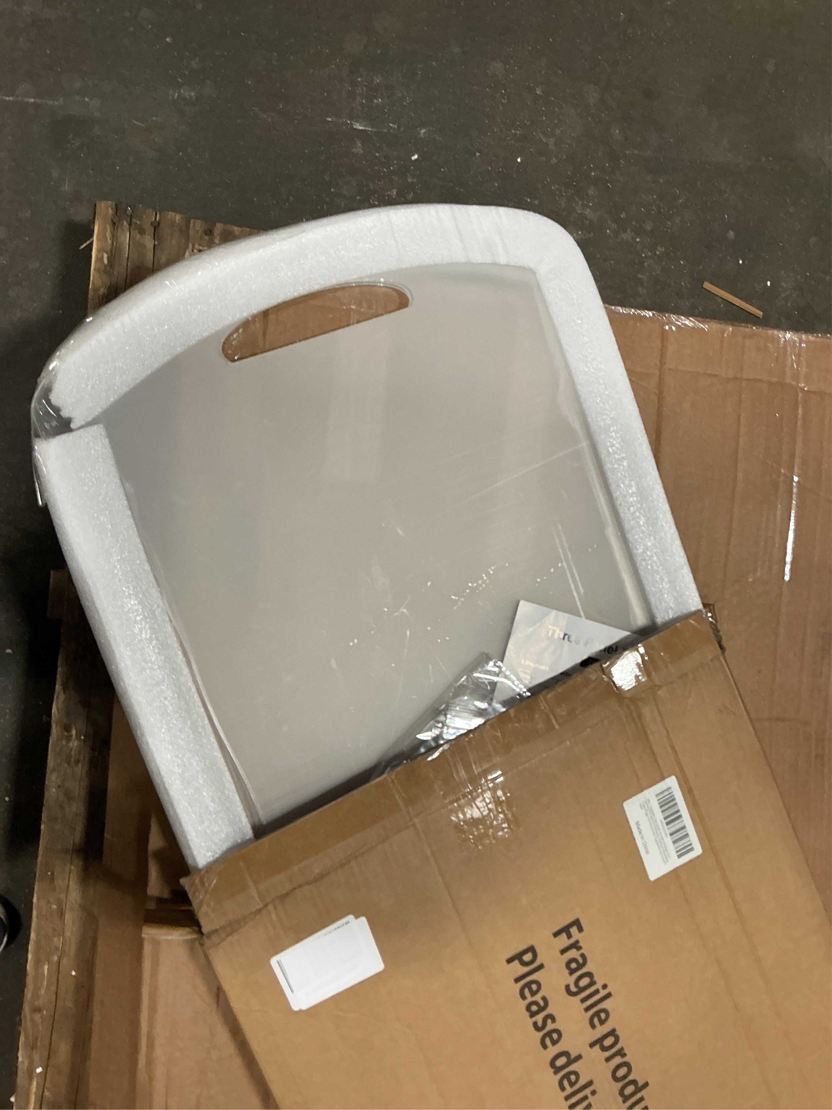 Dog Gate, Clear Acrylic Pet Gate for Dogs, Free Standing Pet Gates for Doorways, Folding Freestanding Puppy Doggy Cat Fence Inside, Dog Barriers for Home 3 Panel