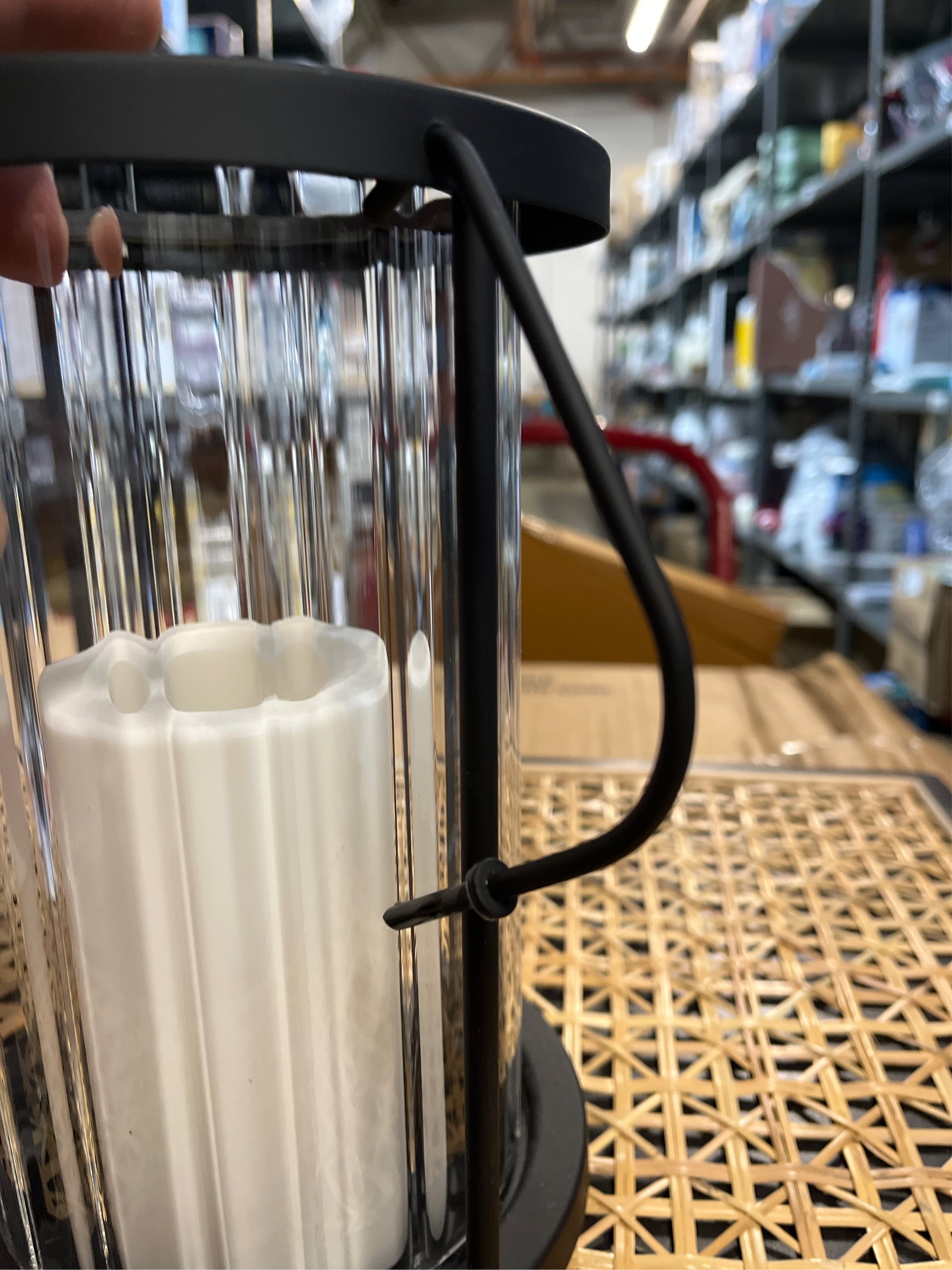 TiStm Wall Lamps Wall Sconce Solar Lantern Light Garden Lights Lamp Courtyard Decorations for Patio Yard,Porch,Lawn,Art Garden Accessories (Color : Normal, Size : M)( Broken parts)