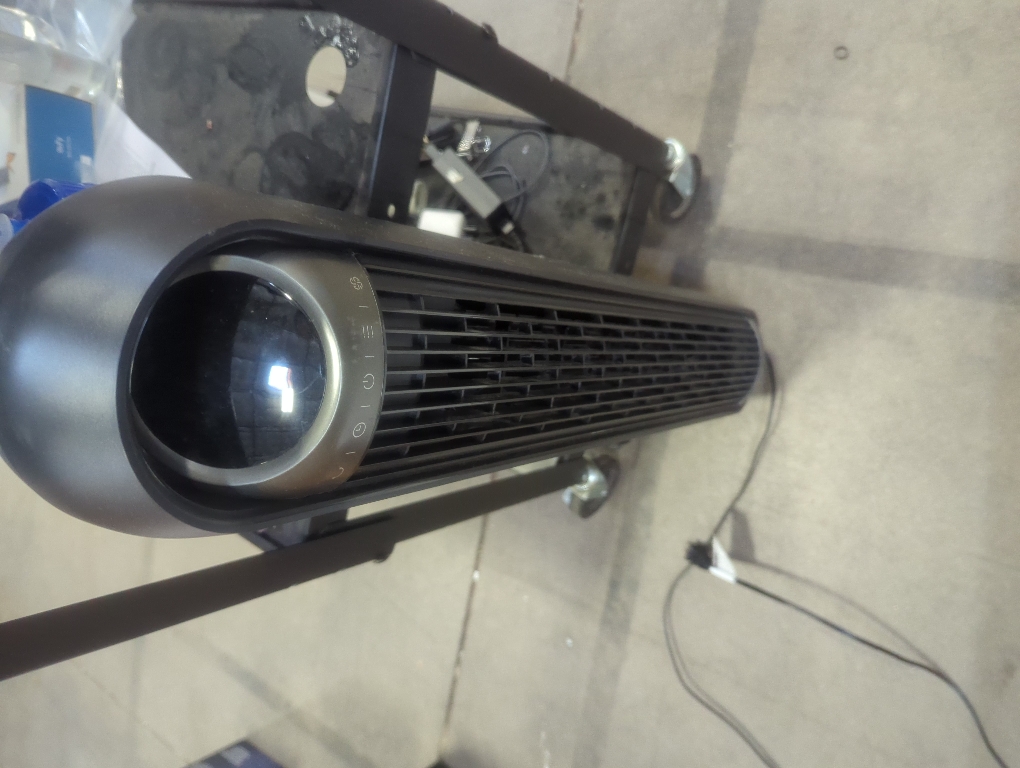 Dreo Nomad 36 Quiet Bladeless Oscillating Tower Fan Black/Silver