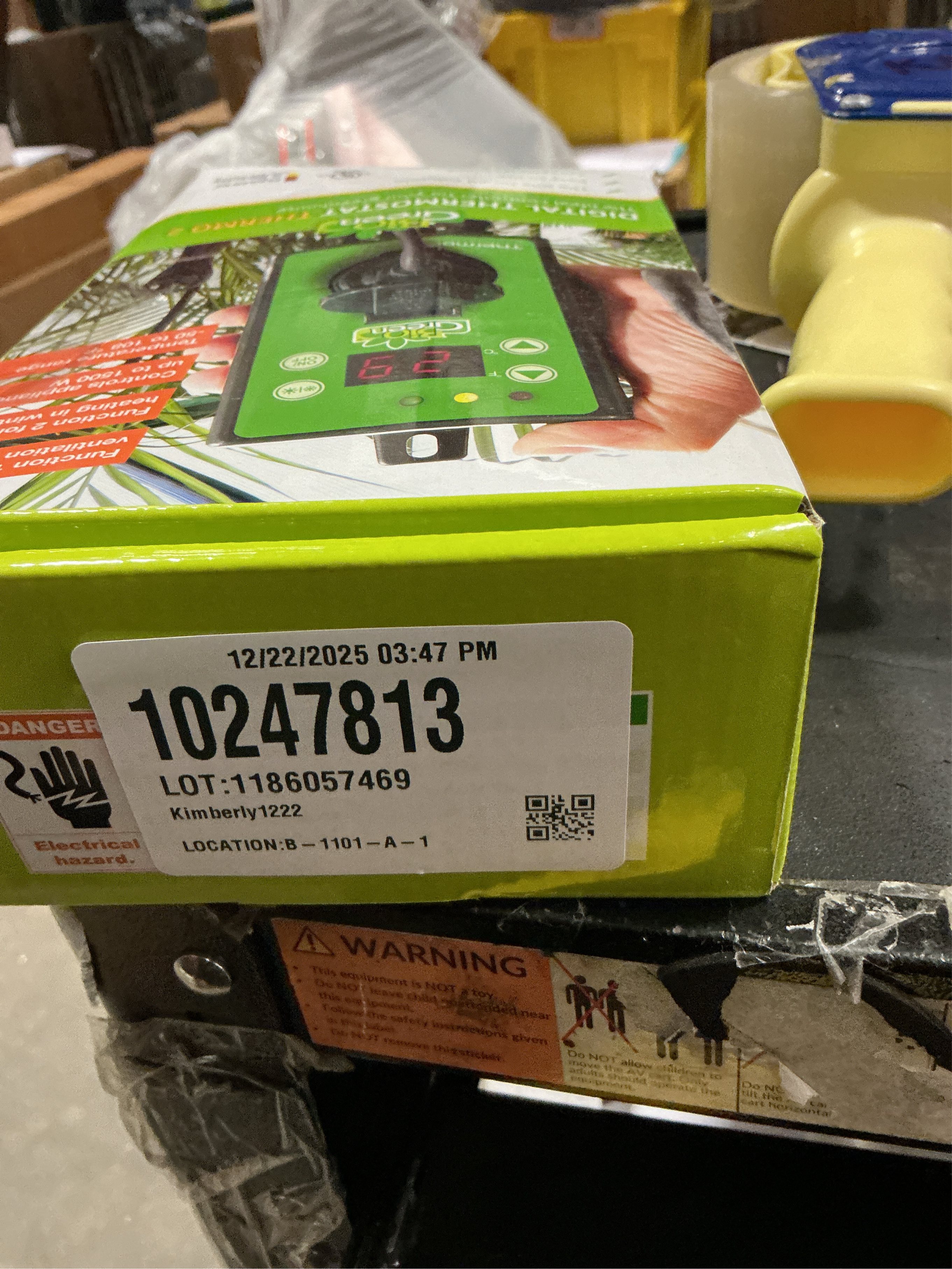 BioGreen TER2/US Thermo 2 Greenhouse Digital Thermostat, All Season Use