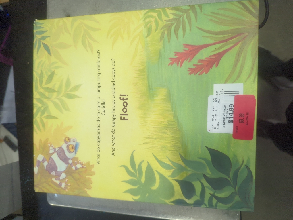 Sleepy Happy Capy Cuddles (Hardcover)