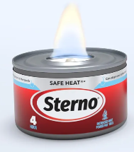Sterno Safe Heat 4 Hr Chafing Fuel 7.26 Oz.