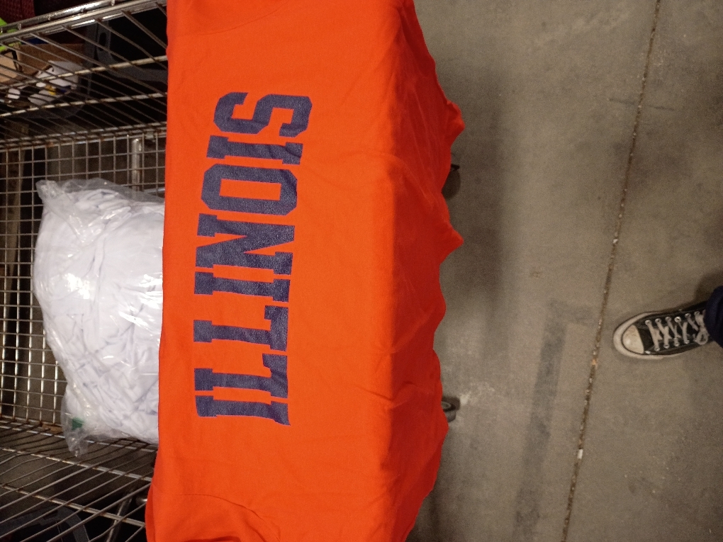 Retro Illinois Tee Vintage Illinois Orange Blue Throwback IL T-Shirt