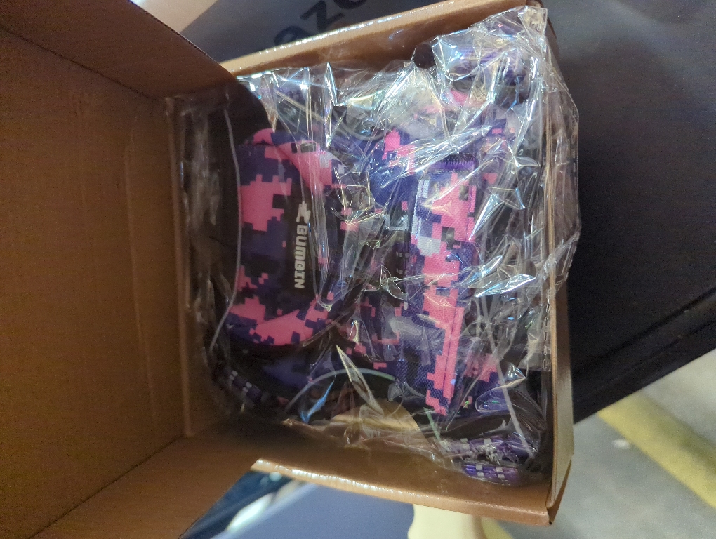 Size M No Pull Dog Harness for Medium Dogs, Adjustable No Choke Pet Vest with Dog Leash Fit Smart Reflective Pet Walking Harness for Training Easy Control Soft Handle Purple Camo