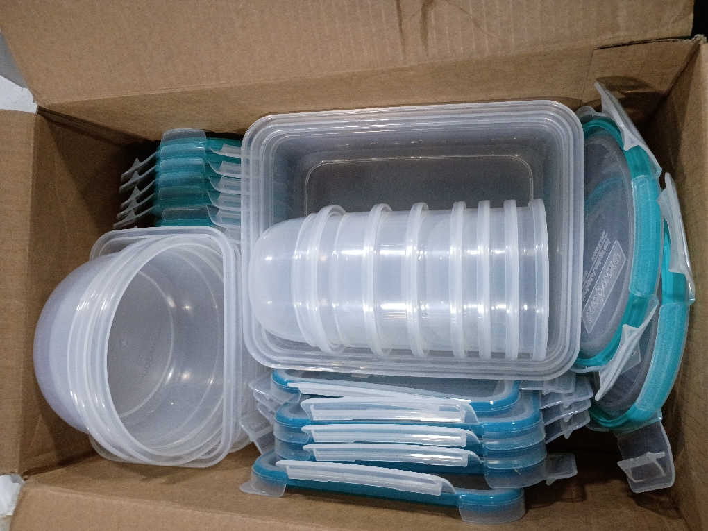 Snapware BPA-Free Plastic Storage Container Set - 38 pcs