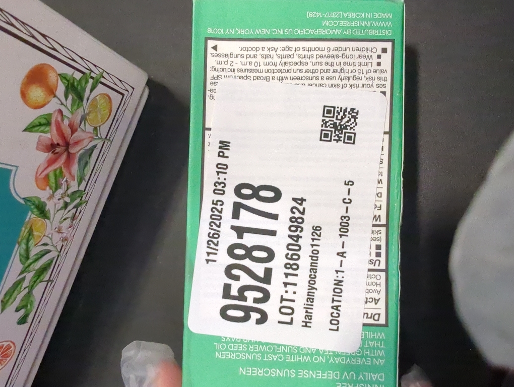 innisfree Daily UV Defense Invisible Broad Spectrum SPF 36 Sunscreen