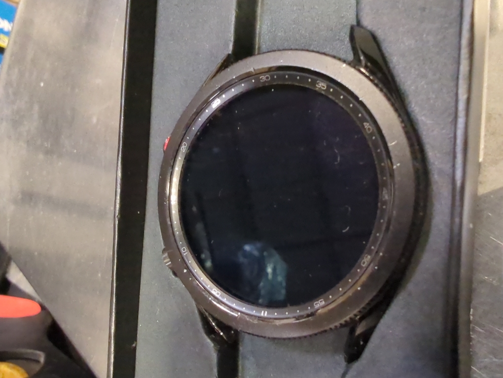 SAMSUNG Galaxy Watch 3 (45mm, GPS, Bluetooth, Unlocked LTE) Smart Watch with Health Monitoring, Fitness Tracking, and Long-Lasting Battery - Black