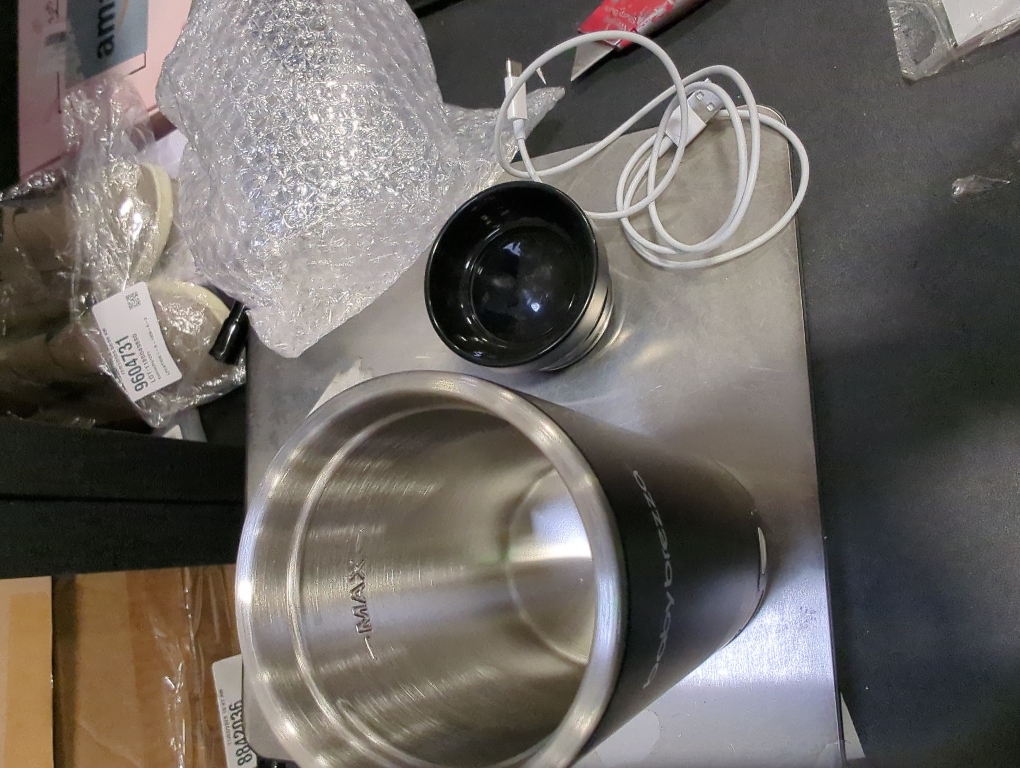 Baby Brezza Portable Warmer – 3X Faster Baby Bottle Warming - Travel Breastmilk and Formula Warmer - Safe, Even Heating - Up to 9oz - No Adapters, Black