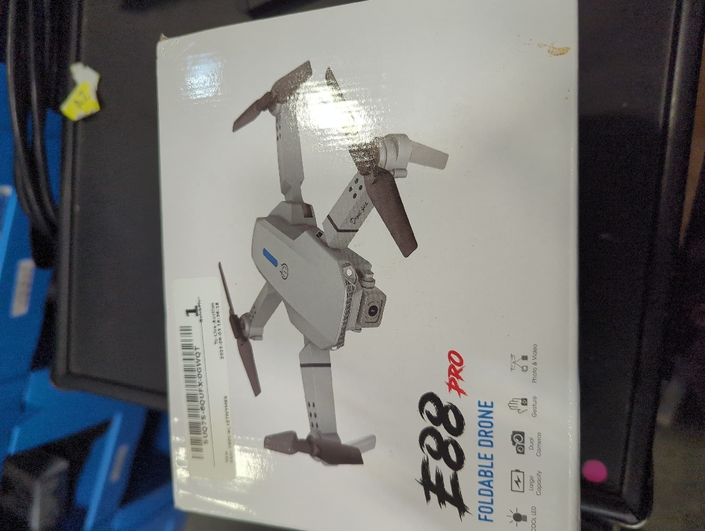 Drones with Camera for Adults 4k - Gesture Photography/Video Recording, Spare Fan Blades & Storage Bag, 110° Wide-Angle Lens, Altitude Hold Headless Mode, Speed Adjustment