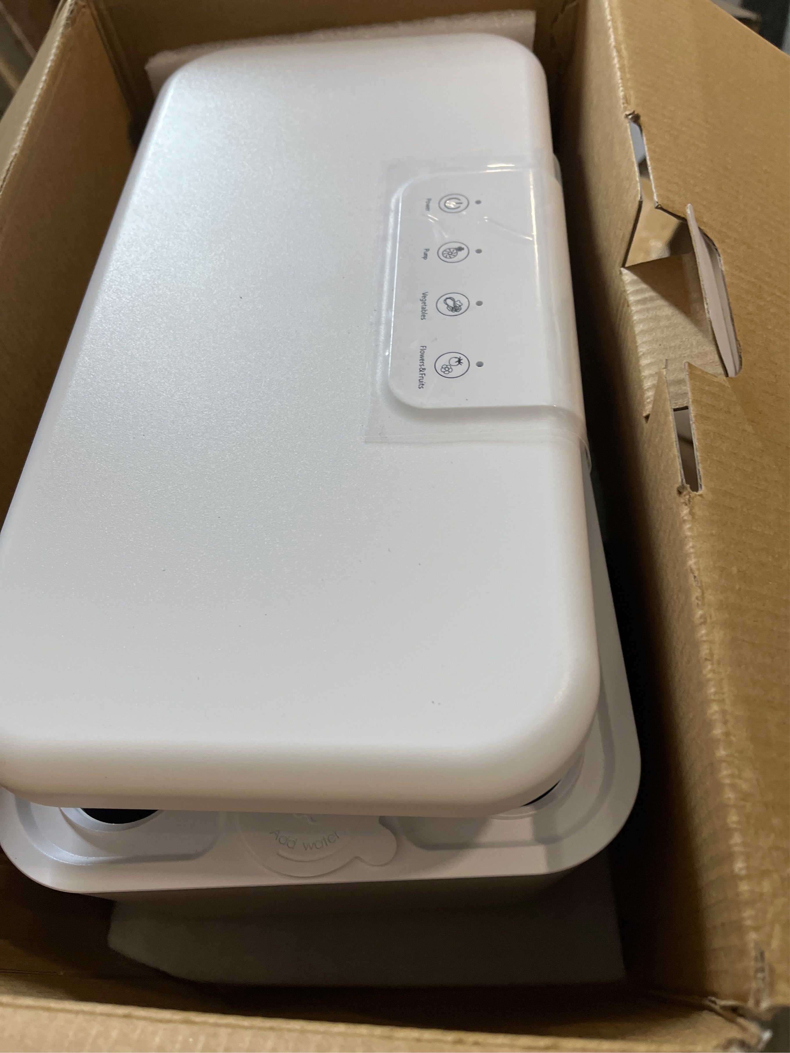 Ahopegarden Indoor Garden Hydroponics Growing System: 10 Pods Plant Germination Kit Aeroponic Herb Vegetable Growth Lamp Countertop with LED Grow Light - Hydrophonic Planter Grower Harvest Lettuce