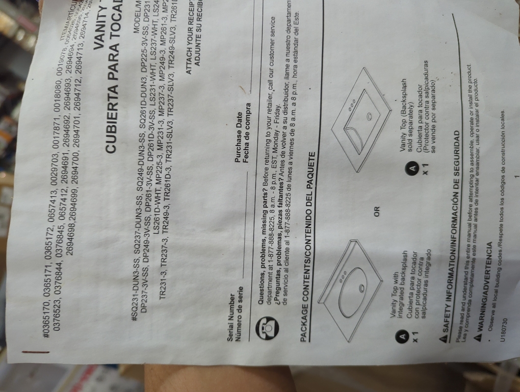 Project Source 31-in x 22-in White Cultured Marble Single Sink 4-in Centerset Faucet Mount Bathroom Vanity Top