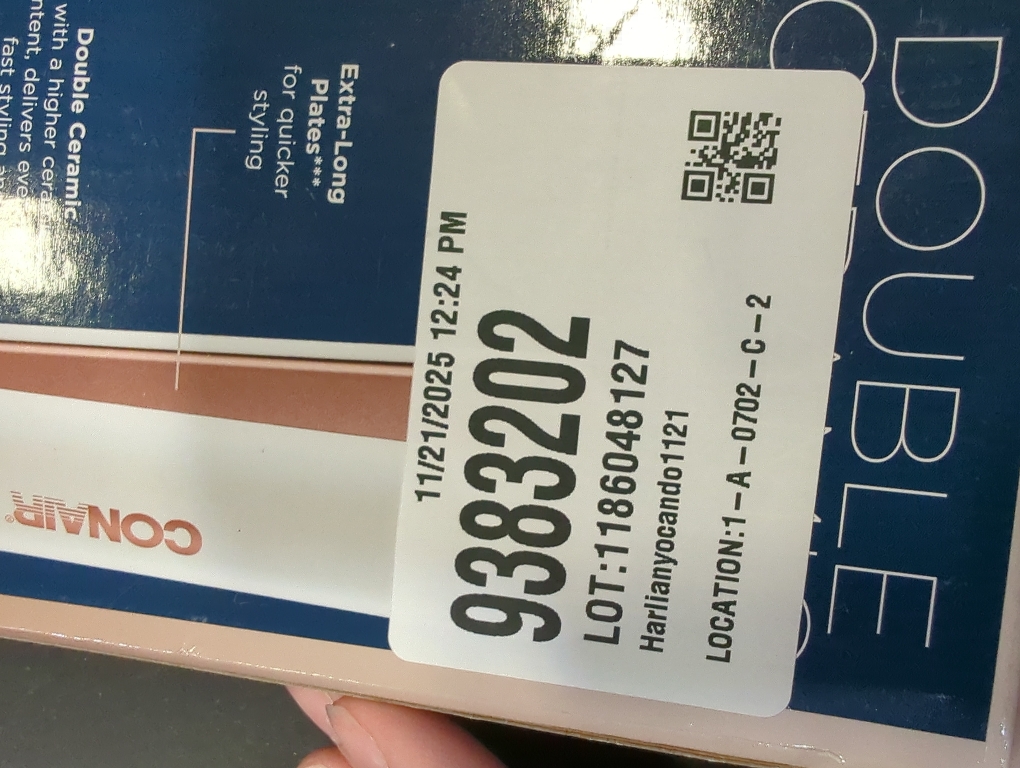 Conair Double Ceramic Rose Gold 1 Flat Iron