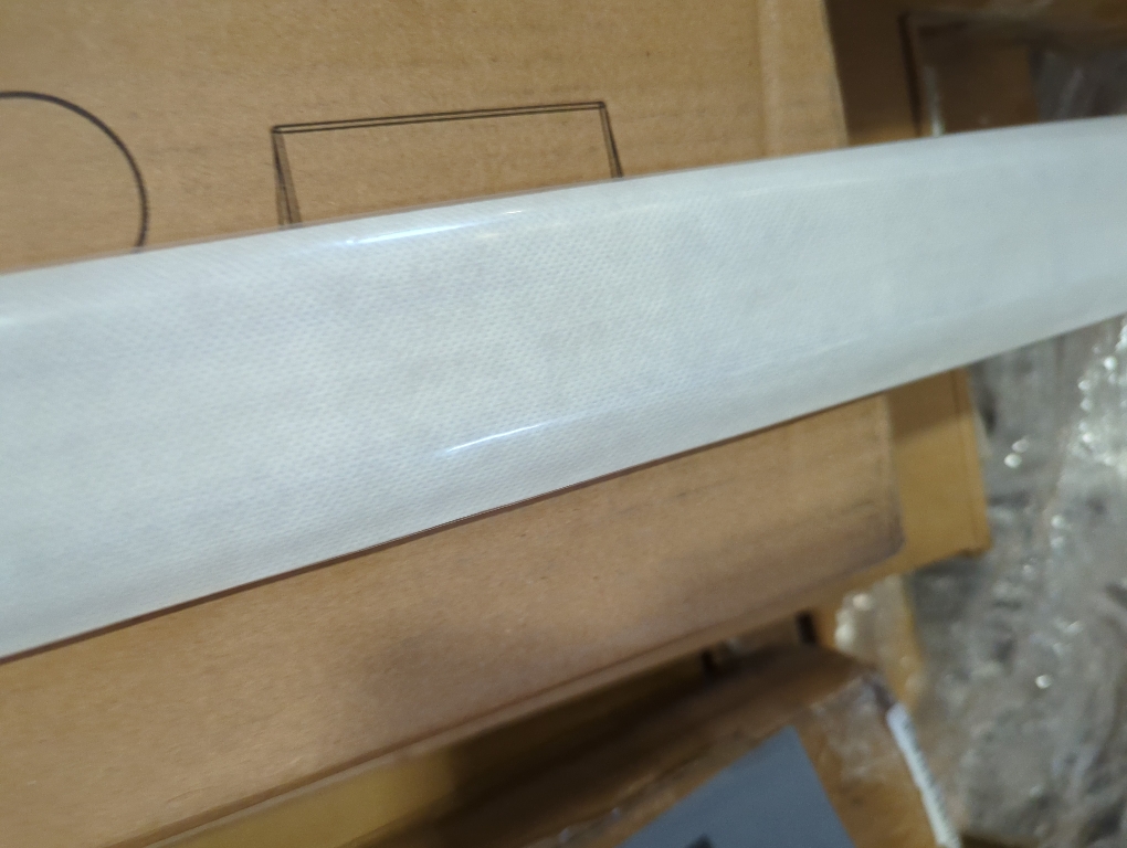 2-Pack Frameless Shower Door Bottom Seal (1/4'' X 39'') Clear Glass Shower Door Sweep Strip can Covers up to 23mm Gap - Stop Leaks