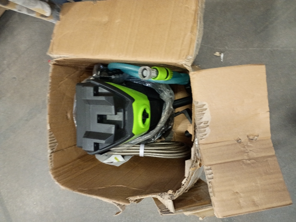 4800PSI Electric Pressure Washer- 3.8GPM High Power Washer with 33FT Hose Reel, 4 Spray Tips and Soap Bottle for Car Washing, Fence Cleaning, Patio Maintenance（Upgraded） (Green)