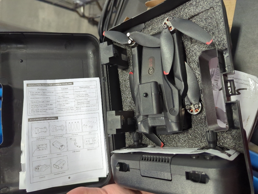 S151 Drone with Camera, Electrically Adjustable Three Camera, Built-In Optical Flow Positioning, Four-Sided Obstacle Avoidance, Suitable For Beginners, Christmas, Halloween, And Thanksgiving Gifts