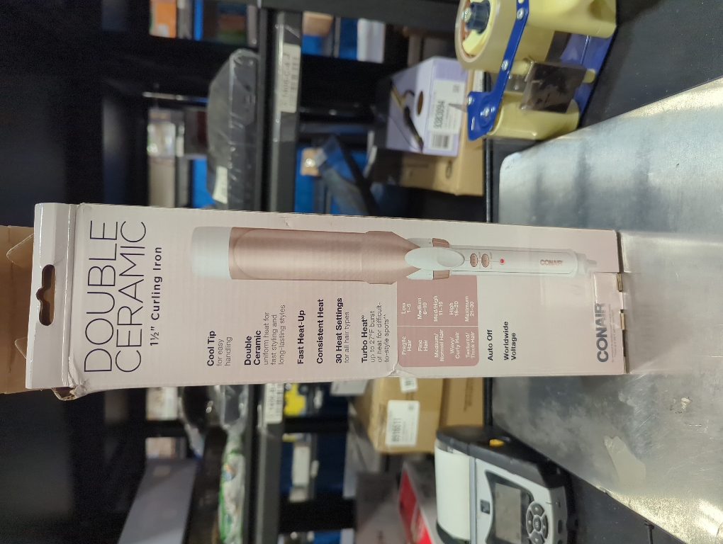 Conair Double Ceramic Rosegold Curling Iron