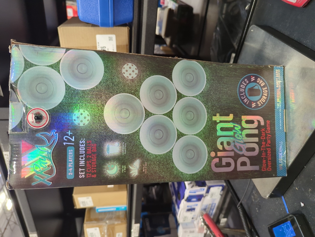 Giant Glow Pong